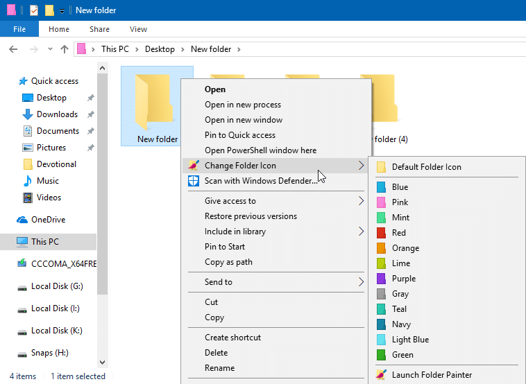 folder marker free windows 10
